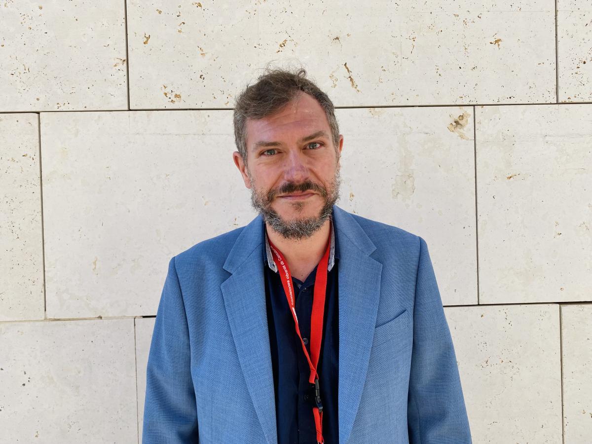 Csar Conde, secretario general de la Federacin de Industria de CCOO en Cantabria